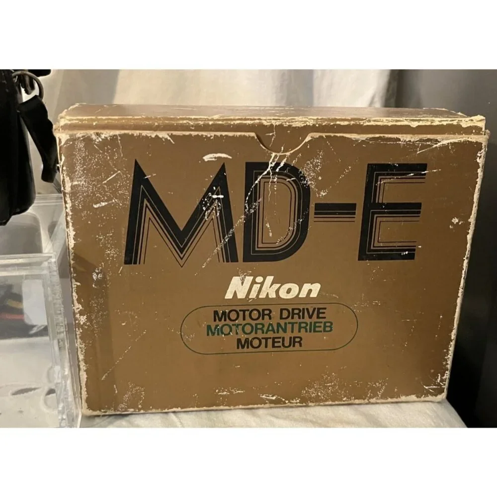 Nikon Lens Series EM 50mm 1:1.8 LOT W/ MDE Motor Drive SS-10 Flash & Kiron MC7